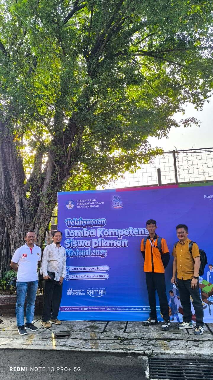 SMKN 1 Pangkalan Kerinci Wakil Riau Lomba LKS Tingkat Nasional  di Jakarta