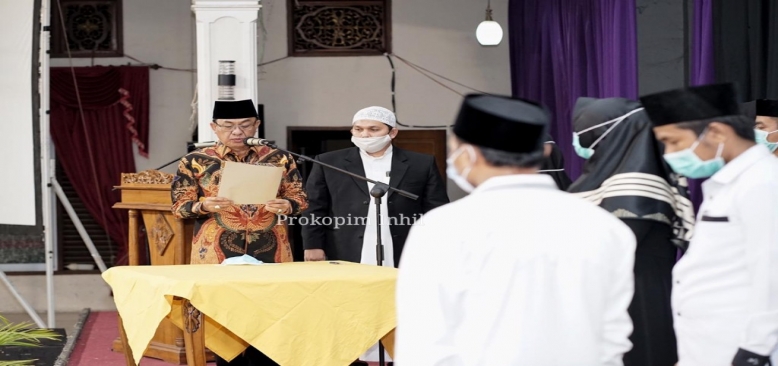 YPMR di Kukuhkan, Bupati Inhil H.M.Wardan, Muallaf Orang Yang Beruntung