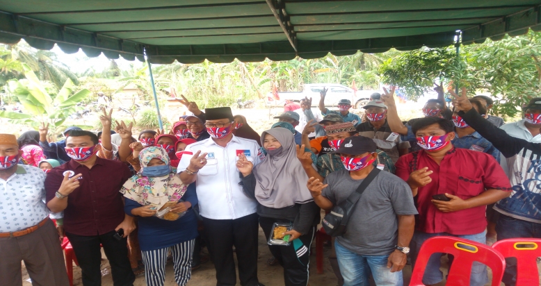 Masyarakat Tanah Putih Tanjung Melawan Siap Menangkan SUDIN Dua Periode