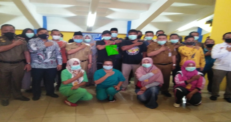 58 Petugas Penyelenggara Pilkada Pelalawan Rapid Test Reaktif COVID-19  Hasil Swab Sehat dan Negatif COVID-19