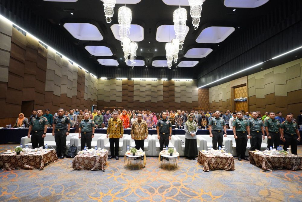 Gubri Edy Nasution Resmi Buka Rapat Koordinasi Akselerasi Penyediaan Pangan