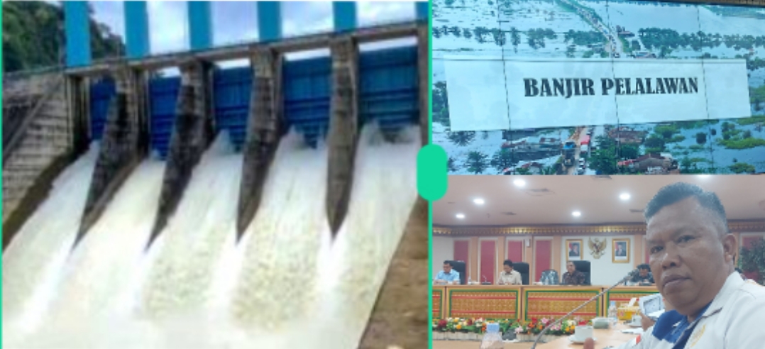 Bendungan Koto Panjang Buka 5 Pintu Spillway