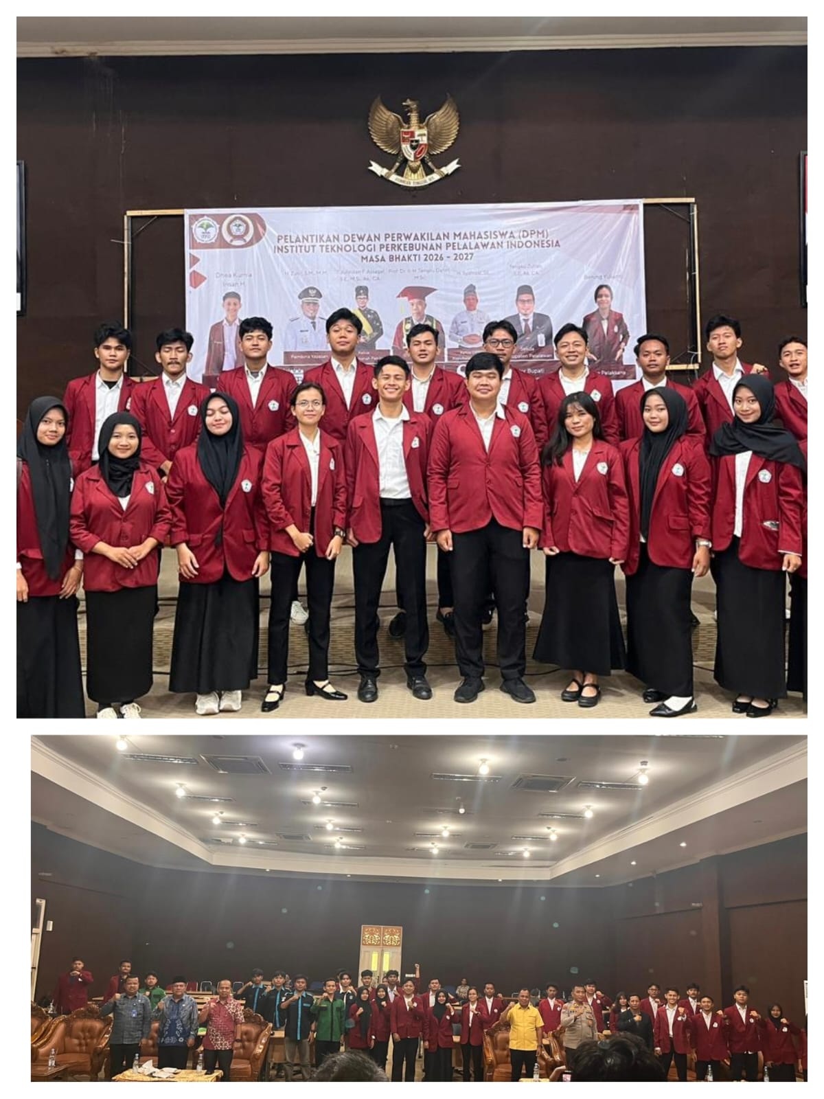 Penguatan Fungsi Legislasi, DPM ITP2I Resmi Dilantik Gaungkan Integritas dan Kepemimpinan