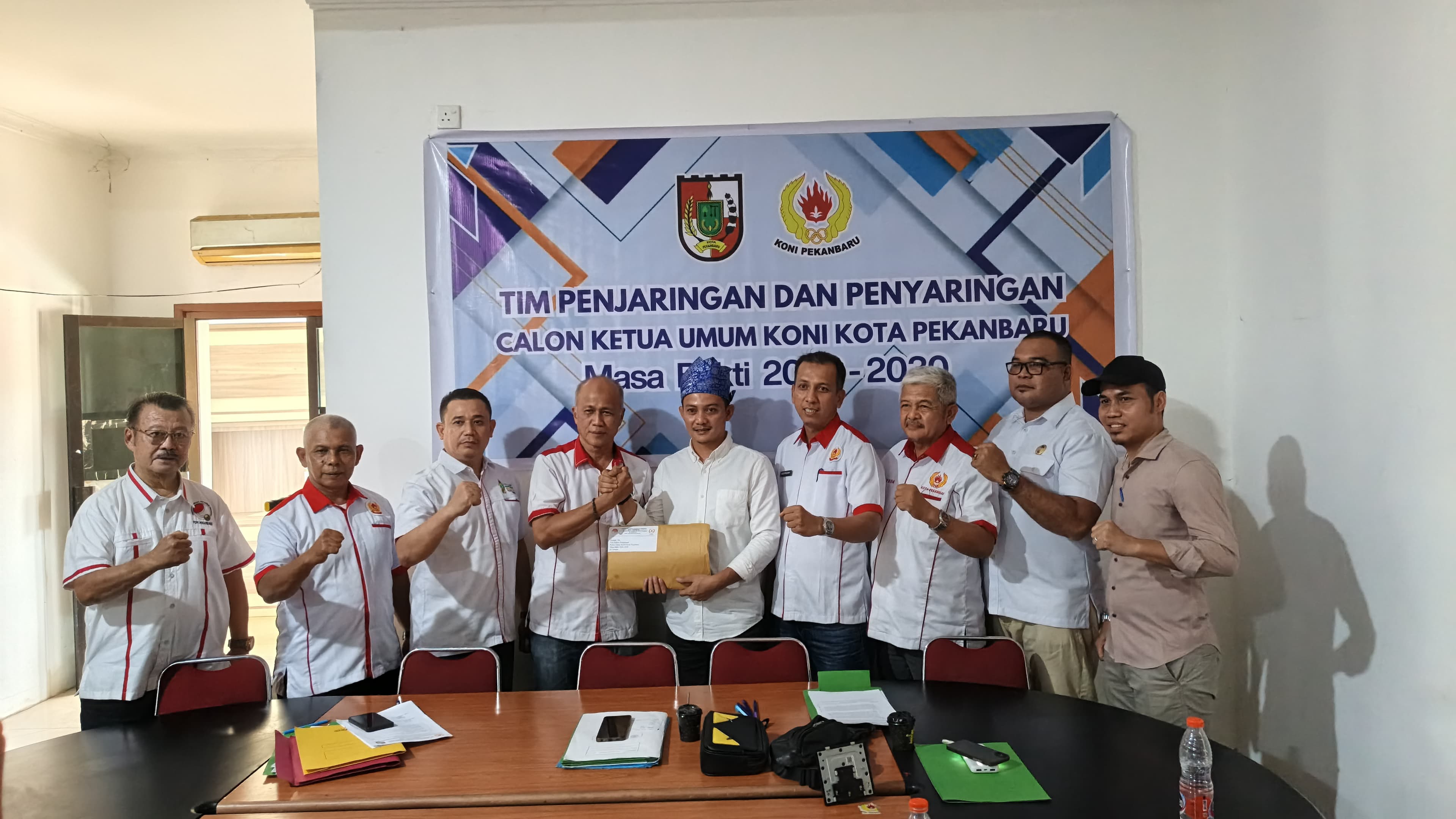 ‎Achmad Faisal Reza Resmi Daftar Calon Ketua Umum KONI Pekanbaru 2026 - 2030