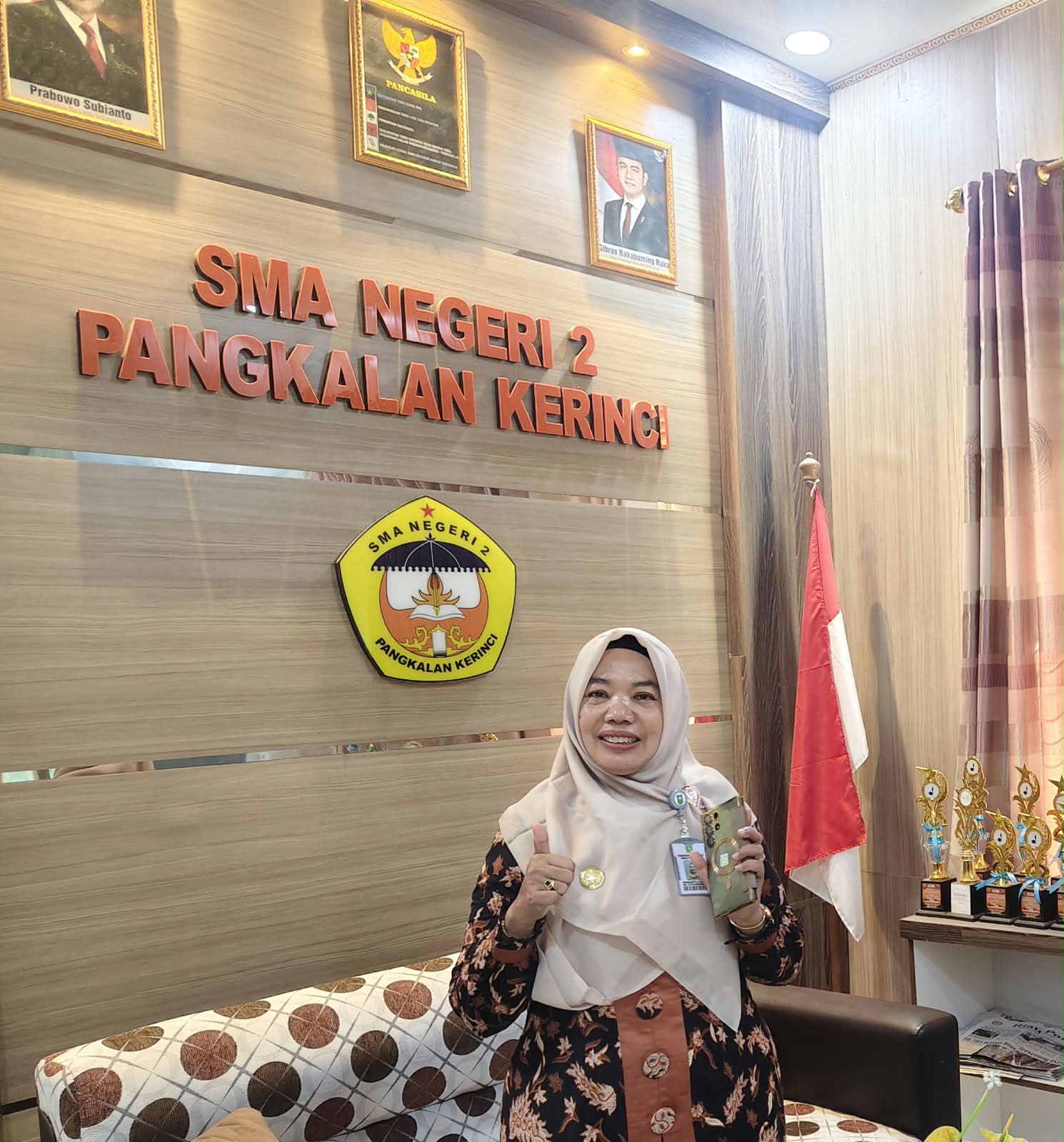 SMAN 2 Pangkalan Kerinci Siap Bawa Inovasi Aplikasi ke Nasional