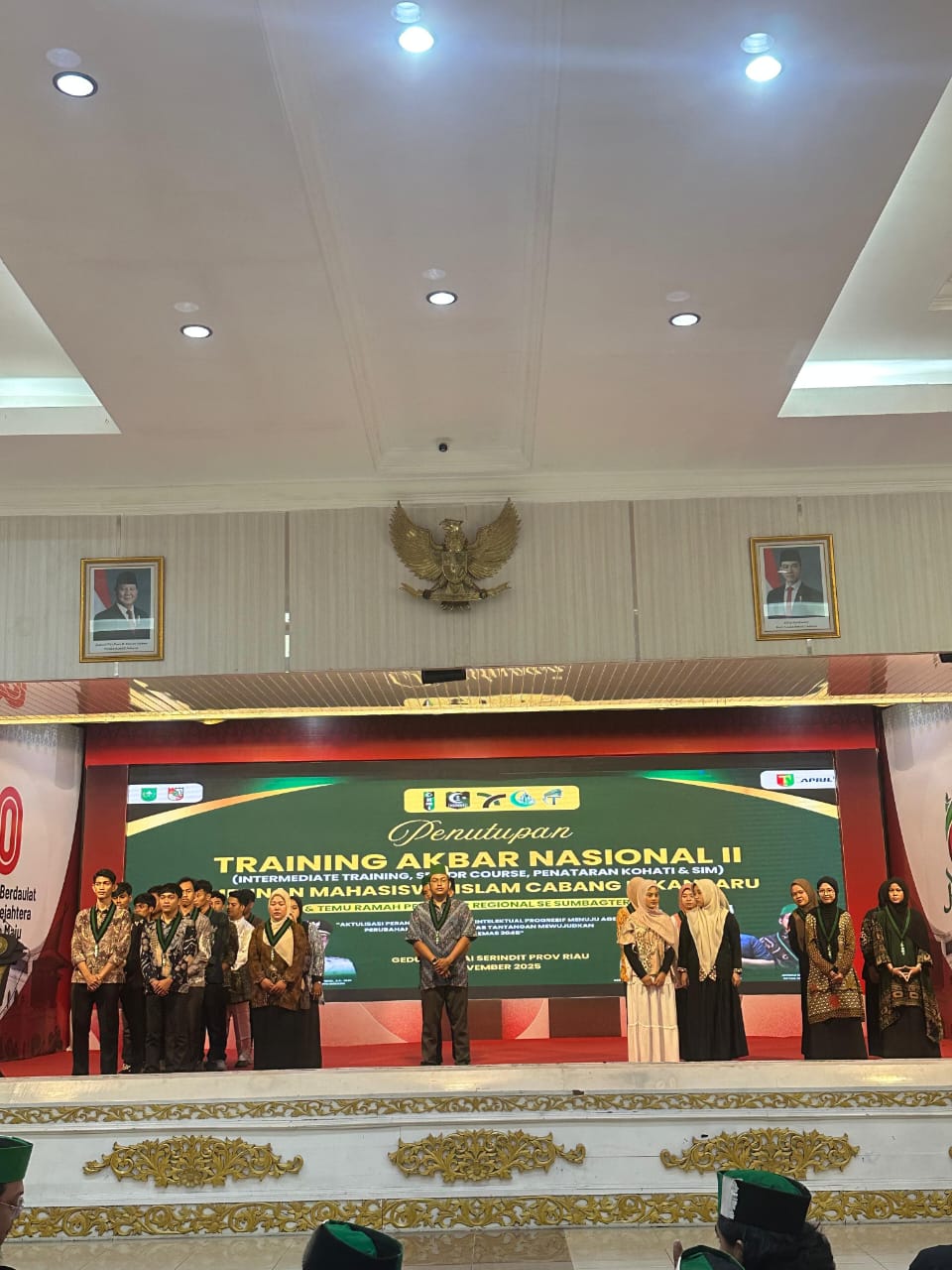 HMI Cabang Pekanbaru Tutup Training Akbar Nasional II dan Temu Ramah Pengader Sumbagtera: Wujud Intelektual Progresif Menuju Indonesia Emas 2045
