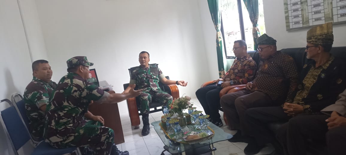 Dandim 0303 Bengkalis Kunker Di Wilayah Koramil 06 Merbau