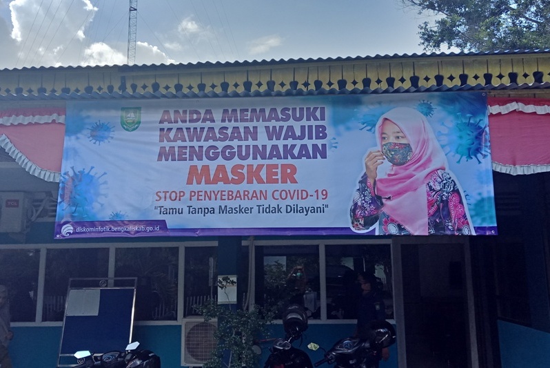 Tak Pake Masker, Silahkan Balek Kanan