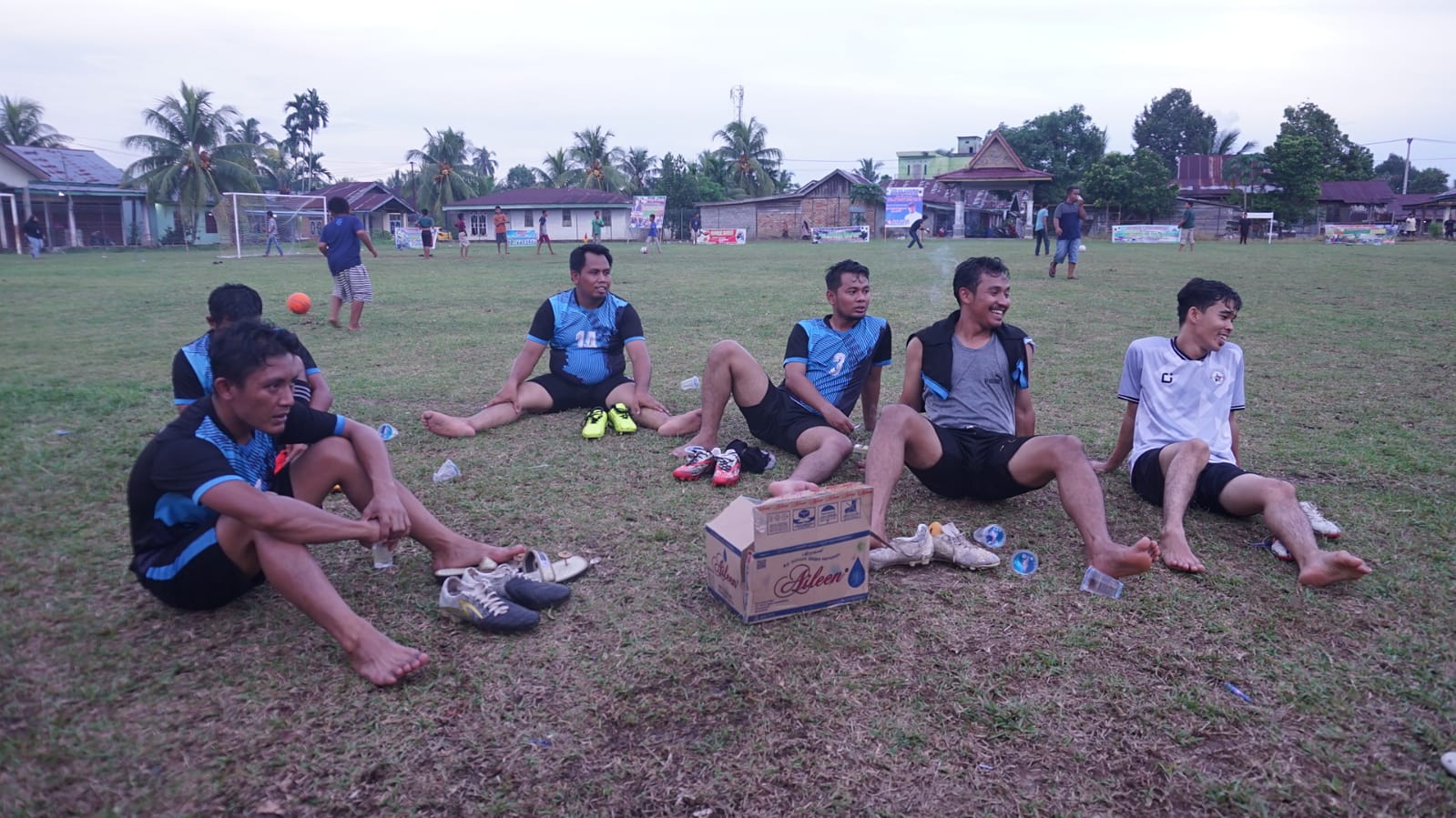 PWI Rohul FC Unggul Dua kosong Berhadapan dengan Tuan Rumah di Lapangan Muara Musu