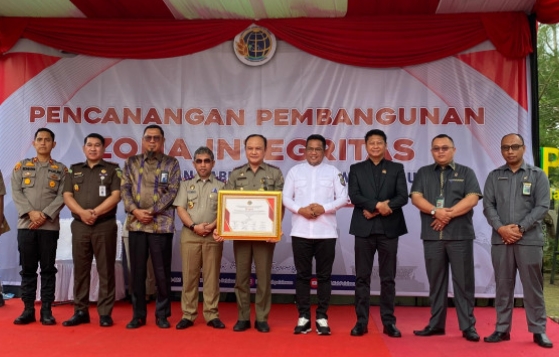 Bupati Zukri Resmikan Pencanangan Zona Integritas