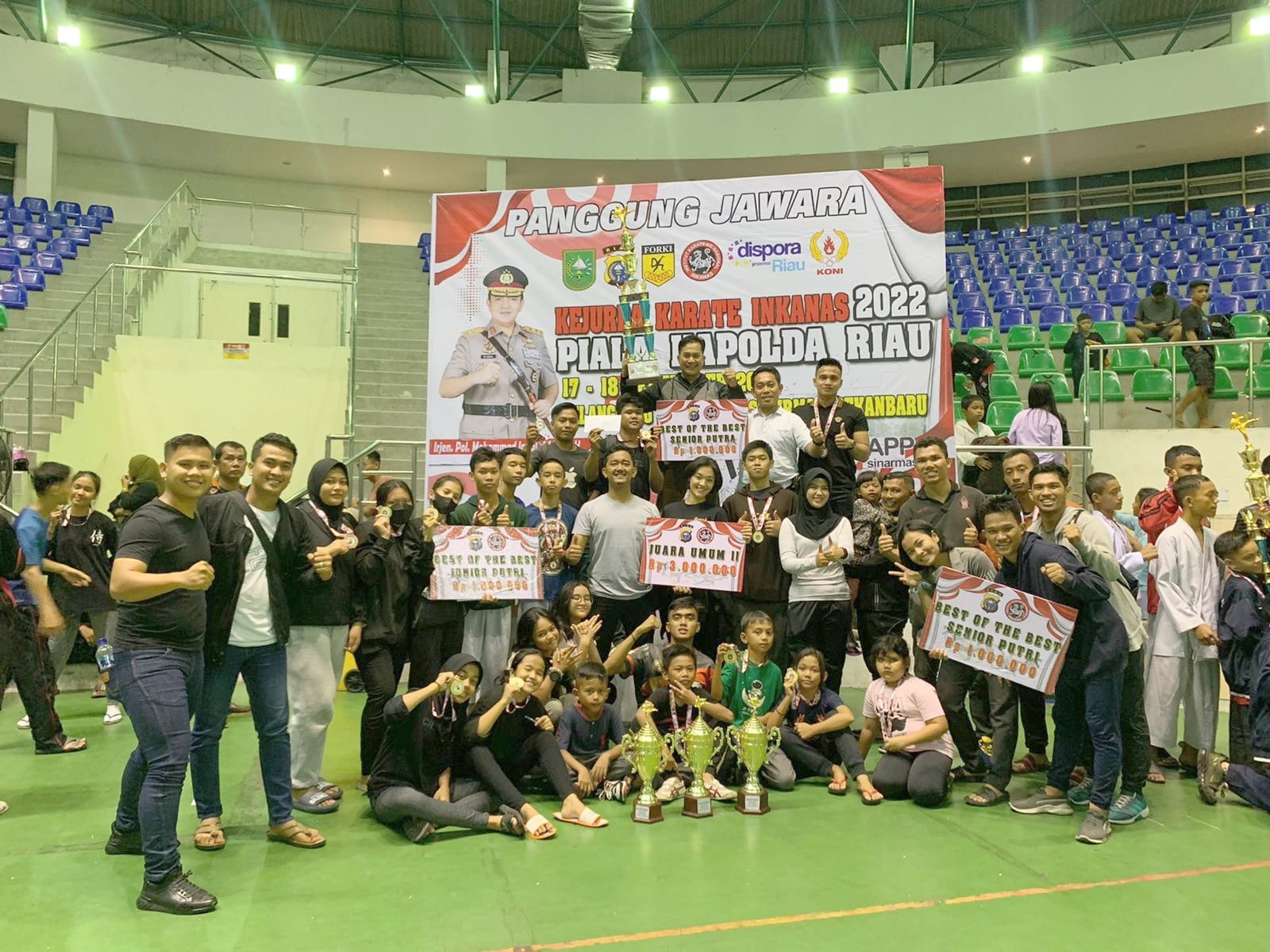 Polres Pelalawan Raih Juara Umum 1 Antar Polres  Polda Riau