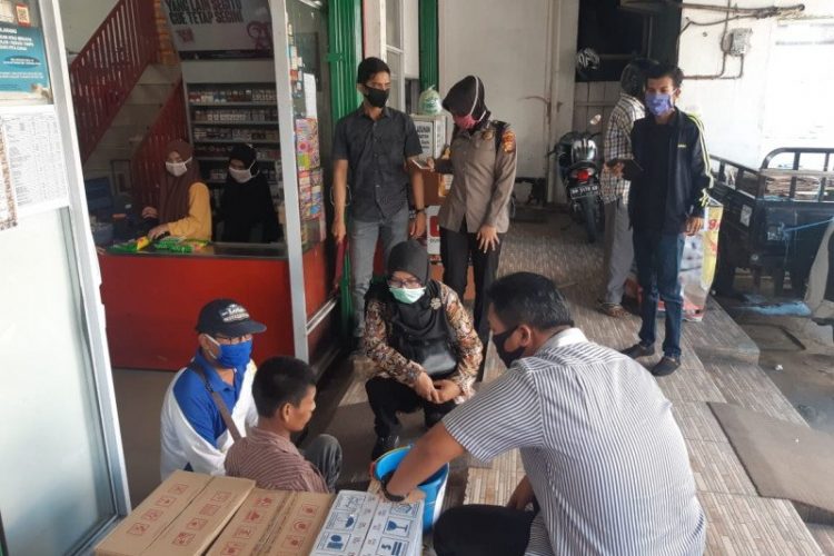 Cegah Penyebaran COVID-19 Kapolres Inhil Lakukan Pendataan Tunawisma