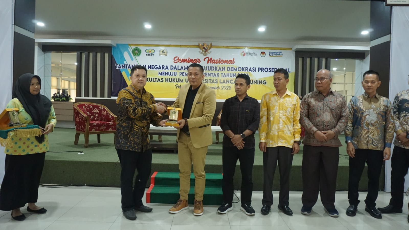 Bupati H. M Adil Jadi Pembicara Seminar Nasional di Unilak