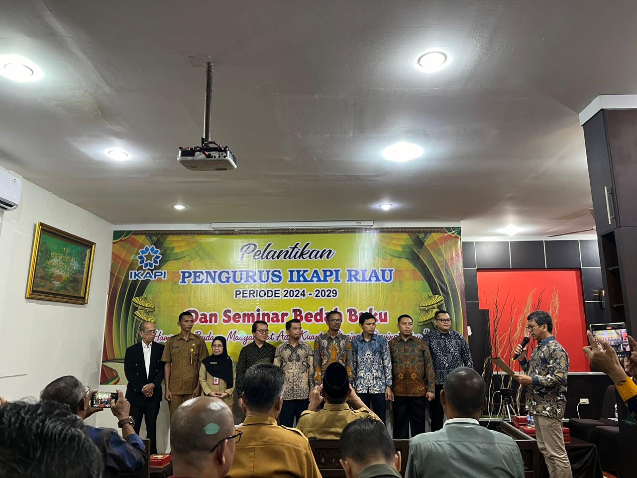 IKAPI  Riau 2024-2029 Resmi di Kukuhkan
