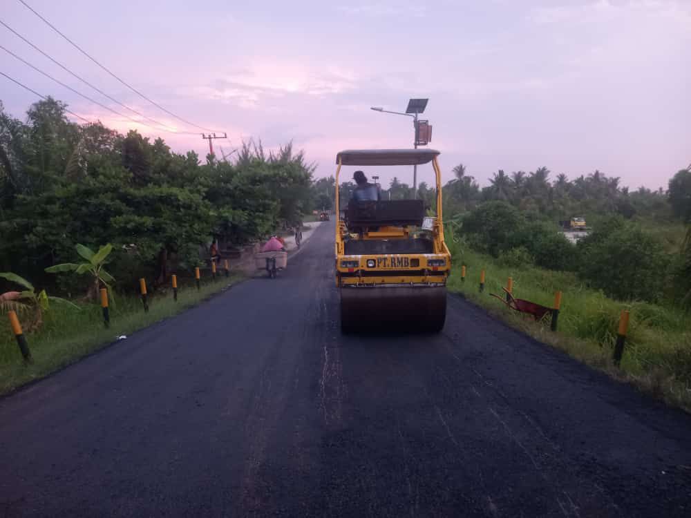 Jalan Provinsi Bengkalis Terus di Gesa