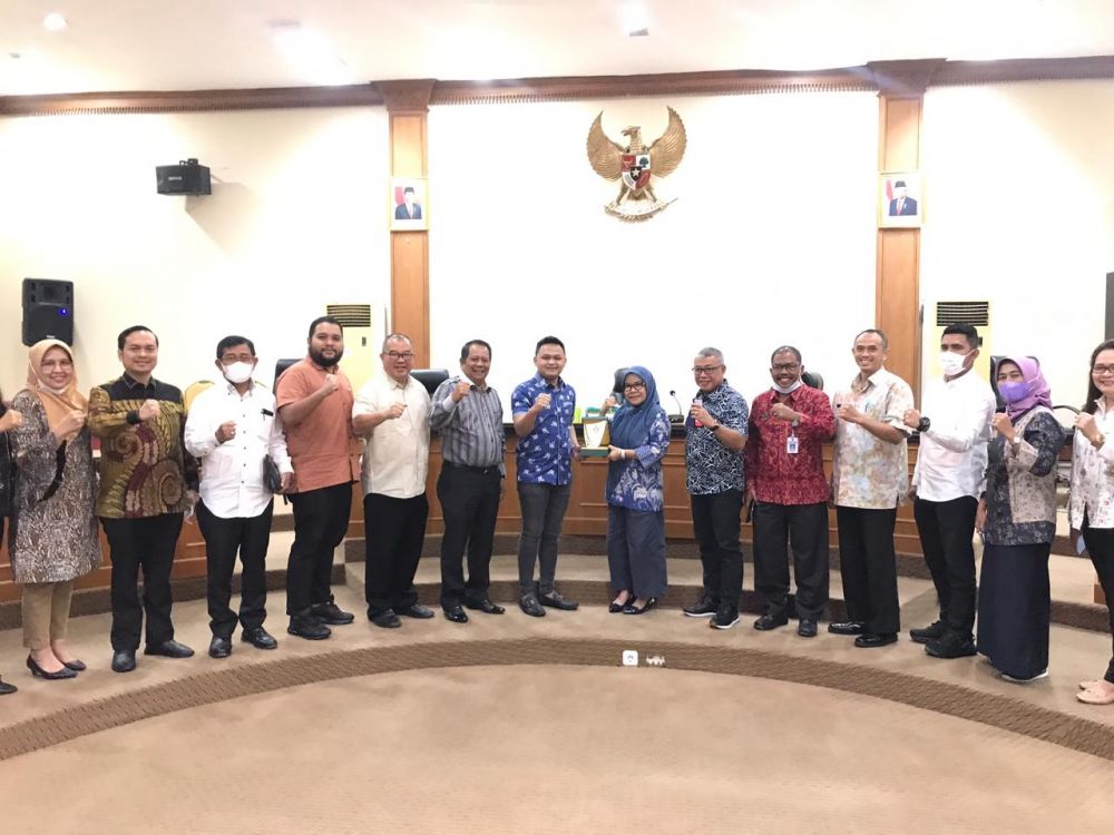 Pemprov Riau Terima Kunker Tim Komisi A DPRD Sumut, Aswandi Dinas PMD Riau Jelaskan Desa Bersinar