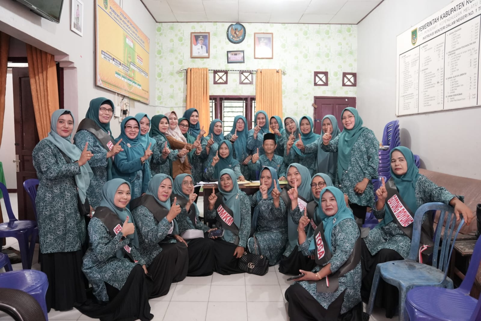 Ketua Tim Penggerak PKK Rohil Percayakan PKK Tanah Putih Tanjung Melawan Untuk Ikuti Lomba PAARADI Tingkat Provinsi Riau