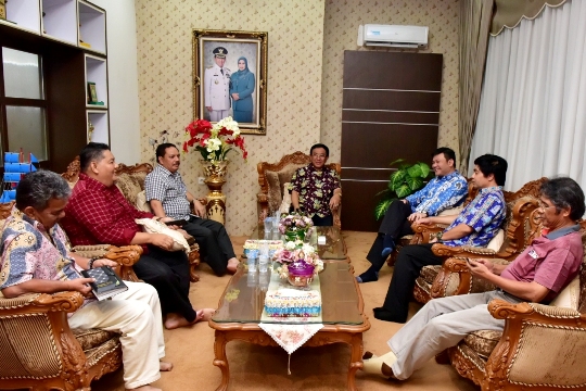 Bupati HM.Wardan Sambut Kedatangan Tim BRG RI