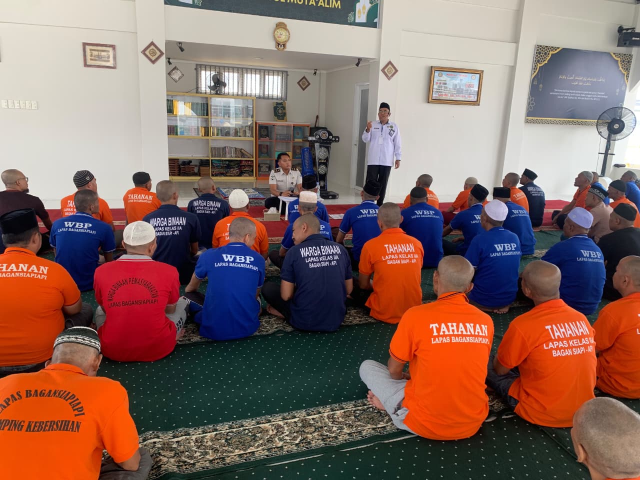 ​Tingkatkan Kualitas Keagamaan WBP, Lapas Bagansiapiapi Hadirkan Bimbingan Tahsin Al-Qur'an
