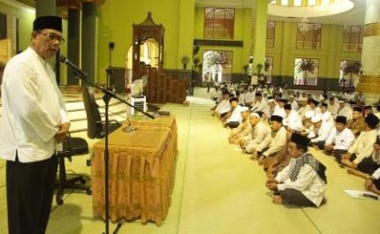 Lepas Tim Safari Ramadhan, Ini Himbauan Bupati Kampar 