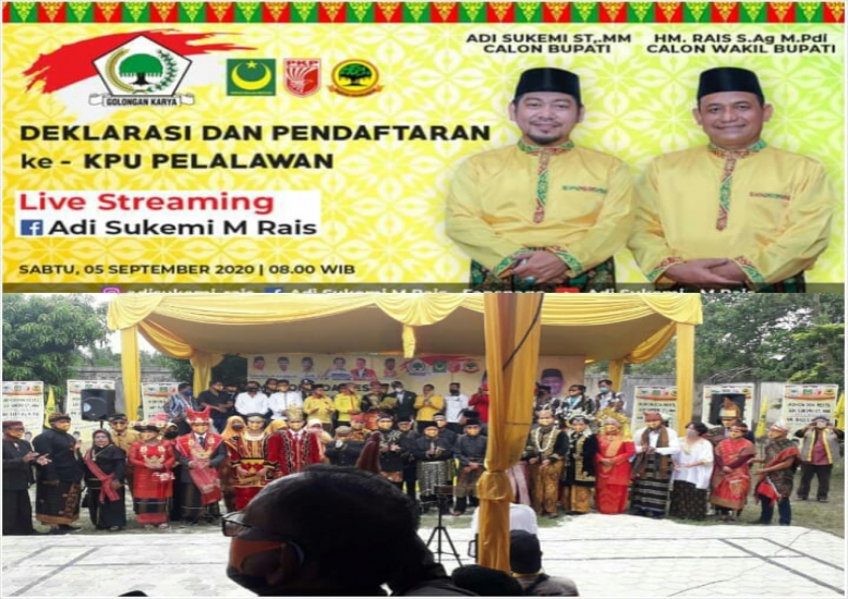 HM Harris Panglima Utama Ketua Tim Pemenangan Adi Sukemi - M Rais