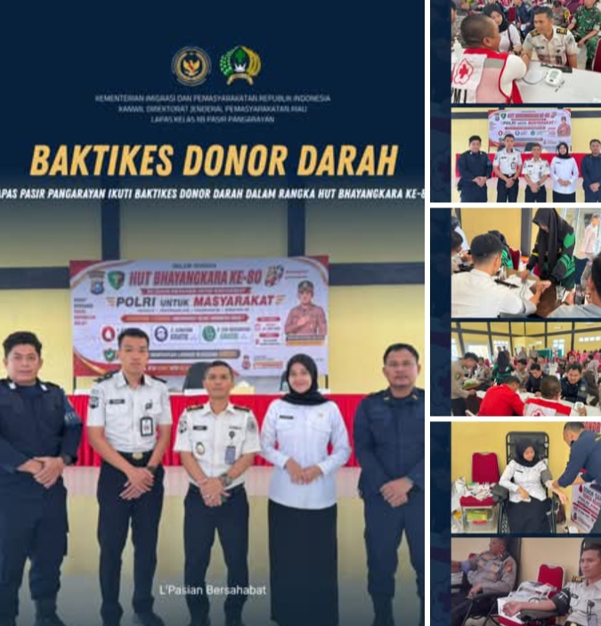 Peringati HUT Bhayangkara ke-80,