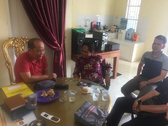 Budi Artiful Konsulidasi dengan Politisi Partai Keadilan Sejahtera