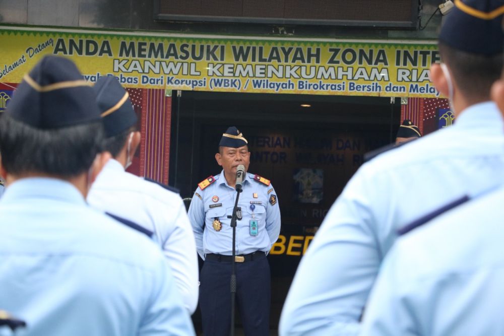6.648 Narapidana Dewasa dan Anak  di Riau Menerima Remisi Khusus Keagamaan