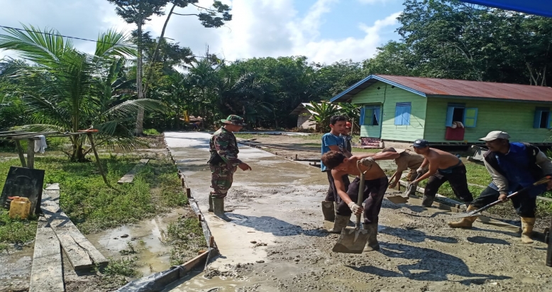Desa Harus Memanfaatkan Secara Maksimal  Kemakmuran Warga Berkat TMMD ke-108 kodim 0303/Bengkalis