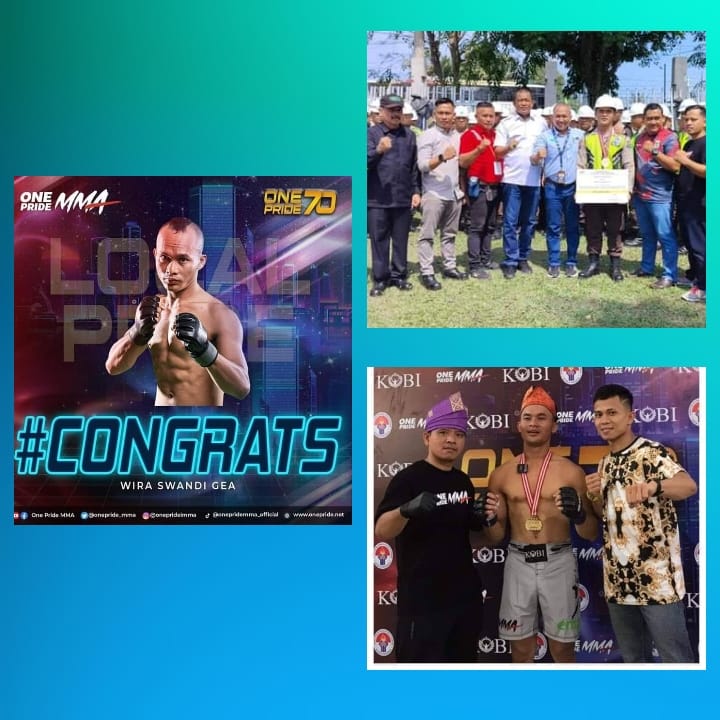 Wira Swandi Gea Menang The Best KO MMA,  PT SEN Apel Pasukan Berikan Penghargaan