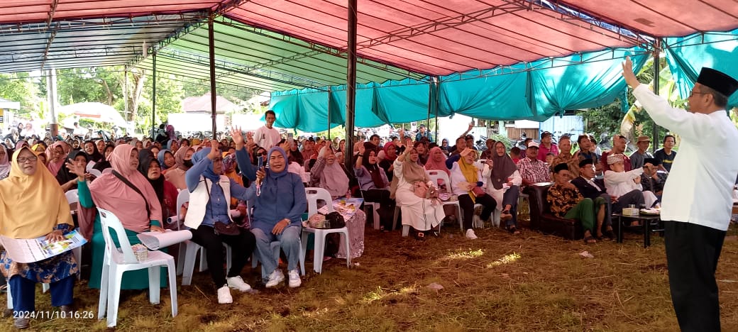 Dua Tokoh Jawa Hadiri Kampanye Masrul Kasmy Fauzi Hasan di Alahair