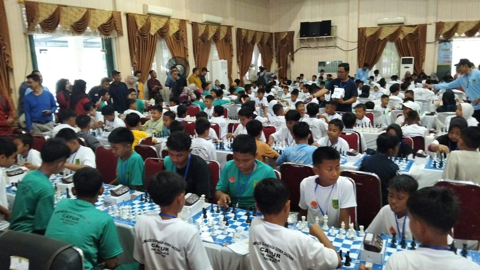 O2SD Catur Digelar di Rokan Hilir, Wakil Bupati Apresiasi Semangat Pelajar