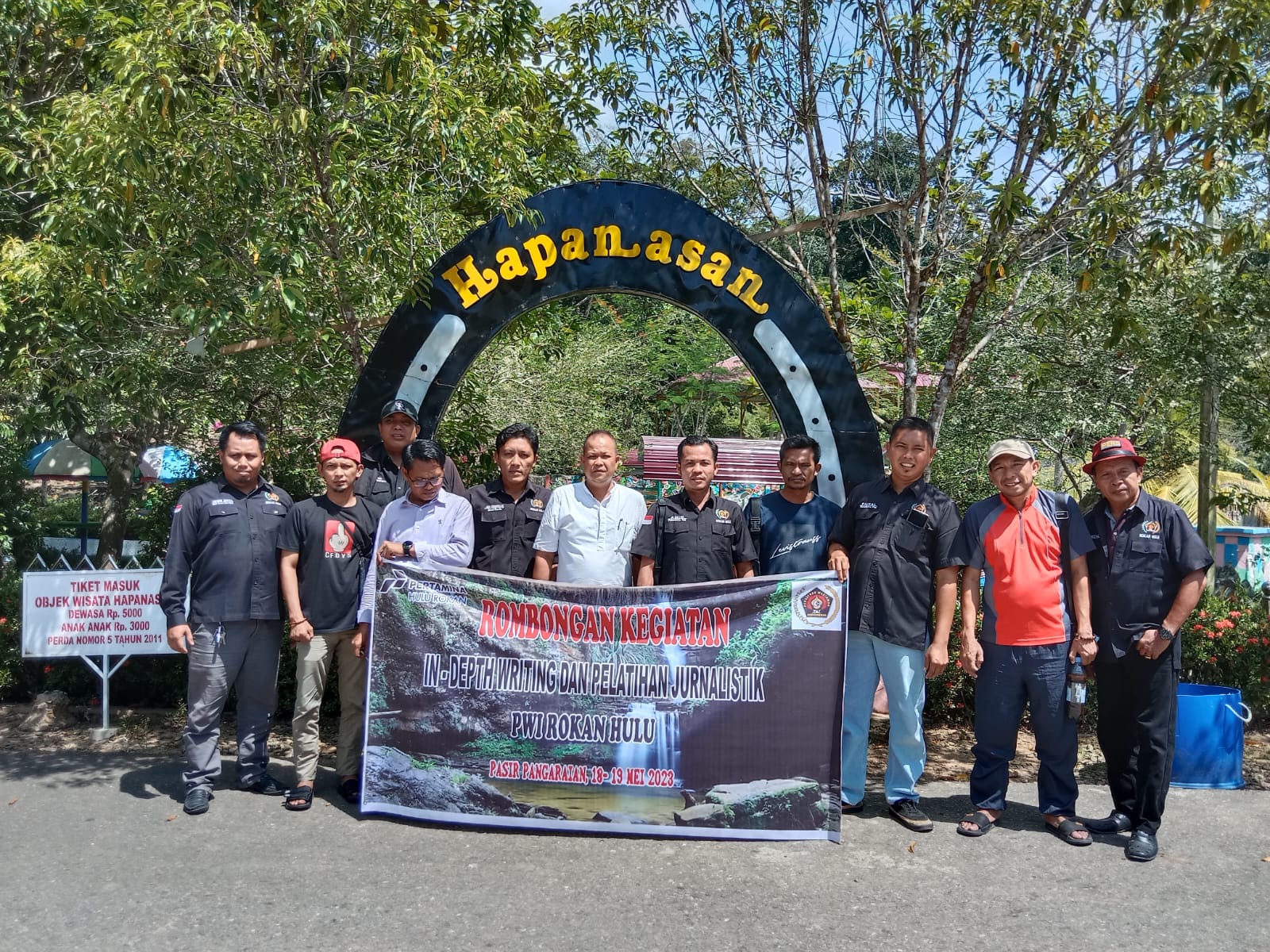 PWI Rohul Sepakat Majukan Objek Wisata di Rohul