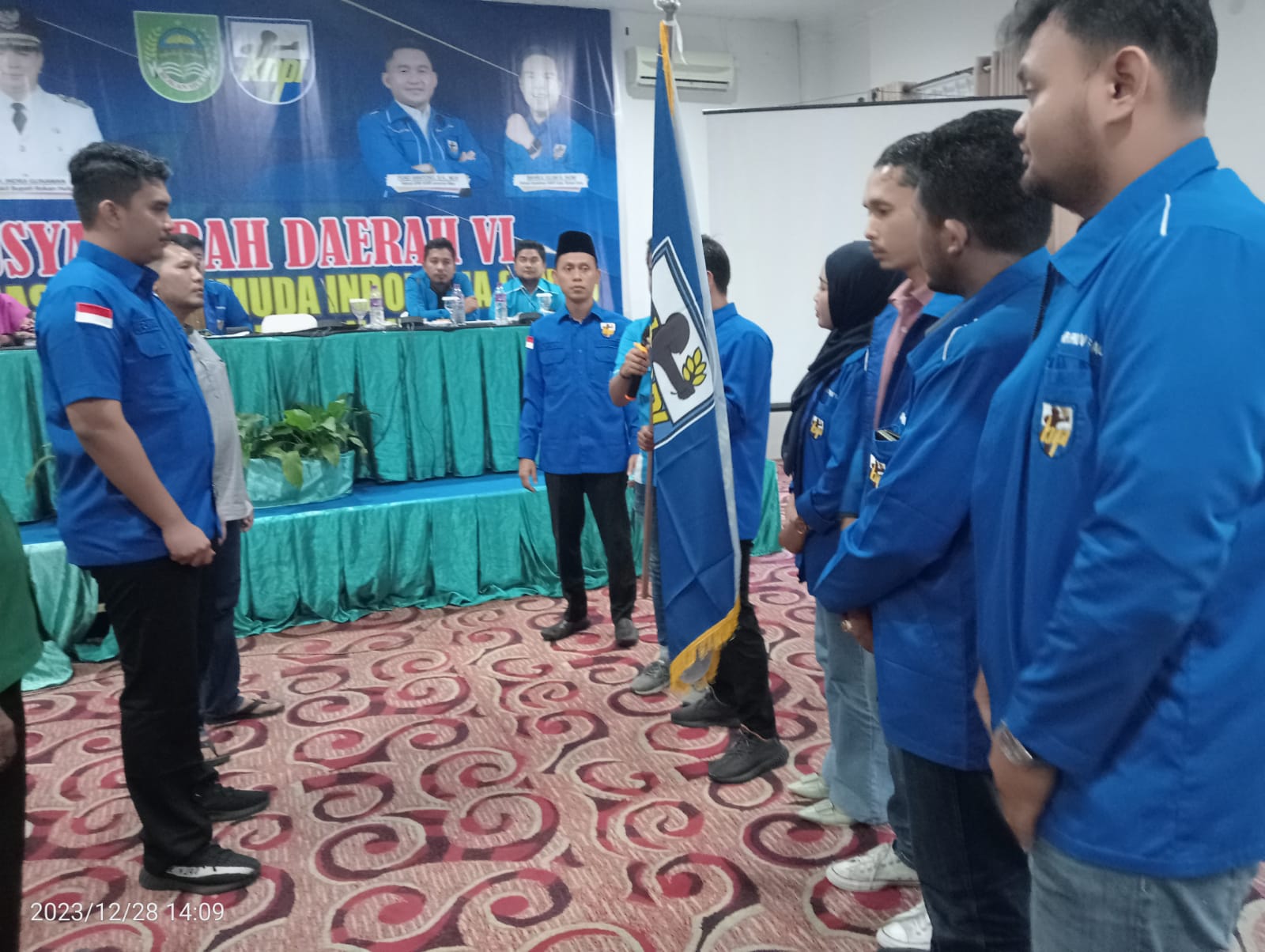 Afrian Azhari terpilih jadi Ketua KNPI Rohul periode 2023-2928 secara Aklamasi