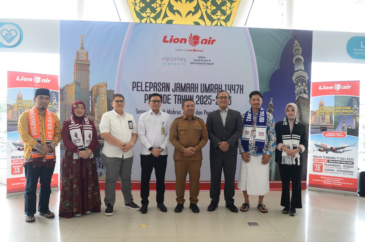Penerbangan Langsung Umrah Pekanbaru - Jeddah Resmi Dimulai