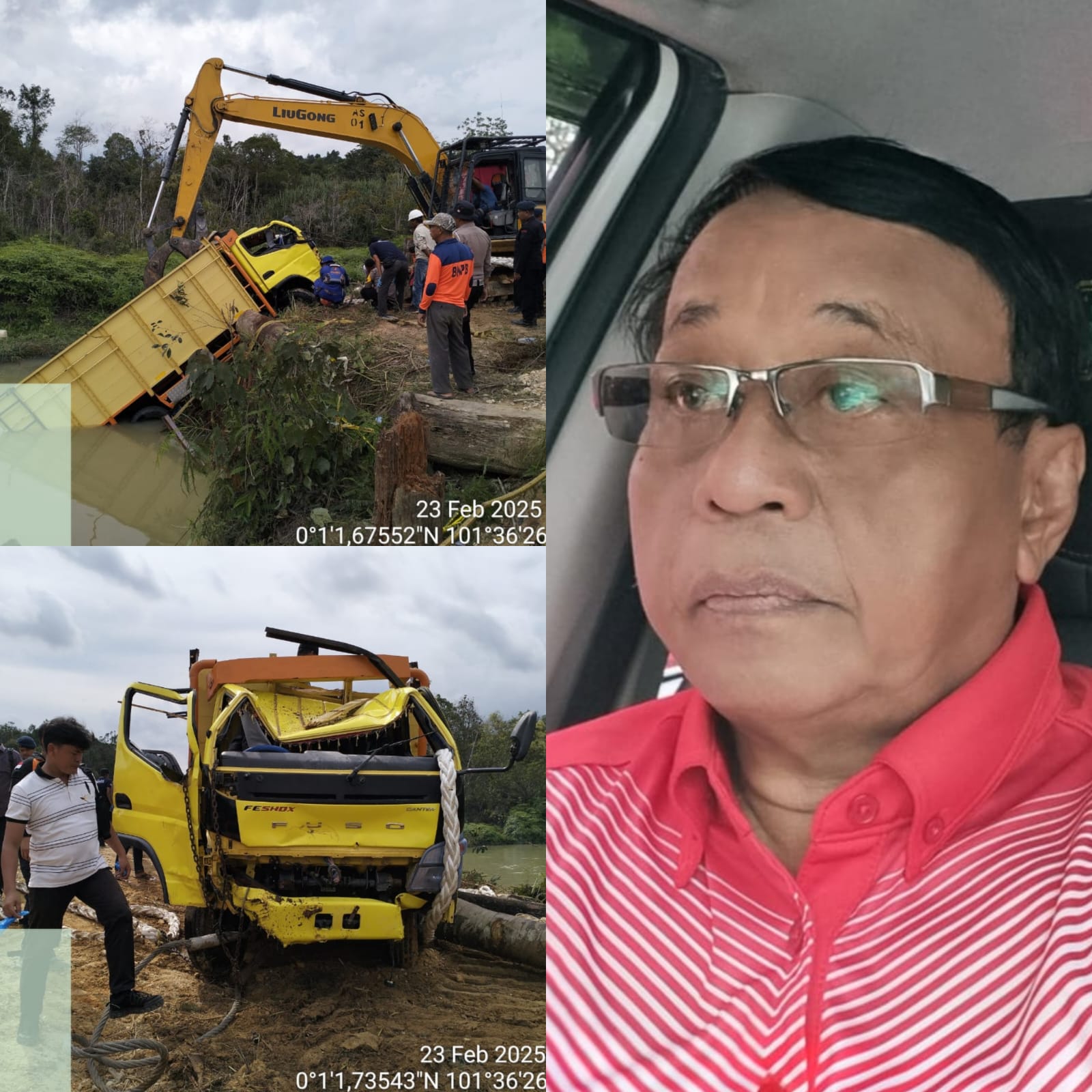 Tragedi Truk Terjun ke Sungai Segati: Ketua DPC Demokrat Pelalawan Soroti Lemahnya Pengawasan Transportasi