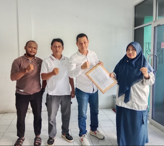 DPC Laskar Prabowo 08 Resmi Menyerahkan Kelengkapan Berkas Ke Kesbangpol Kabupaten Kepulauan Meranti