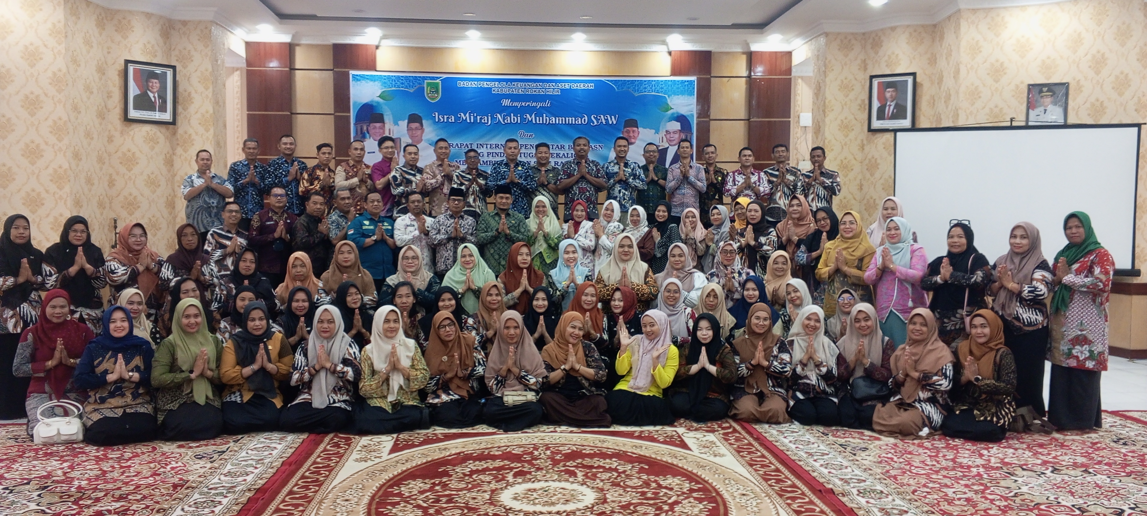 BPKAD Rohil Gelar Peringatan Isra Mi'raj Muhammad SAW Sekaligus Sambut Bulan Suci Ramadhan 1447 H