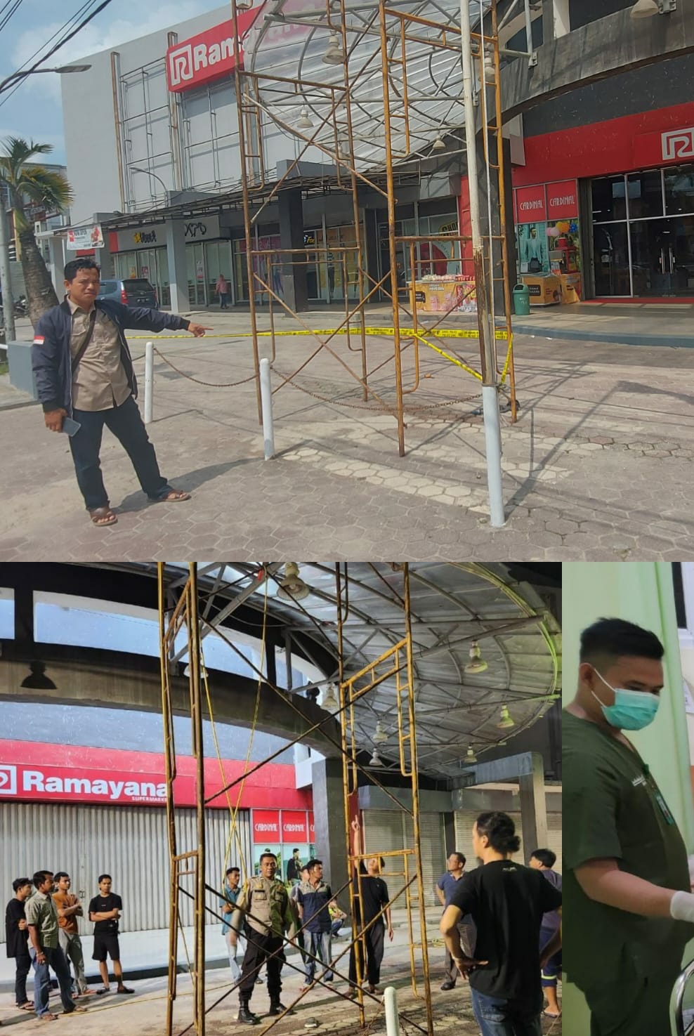 Kecelakaan Kerja Ramayana Pangkalan Kerinci, Satu Orang Meninggal Dunia