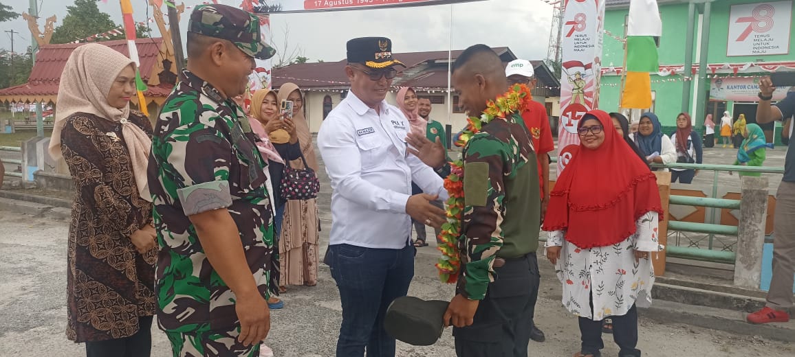 UPIKA Merbau Sambut Kepulangan Letda KC Eerianto