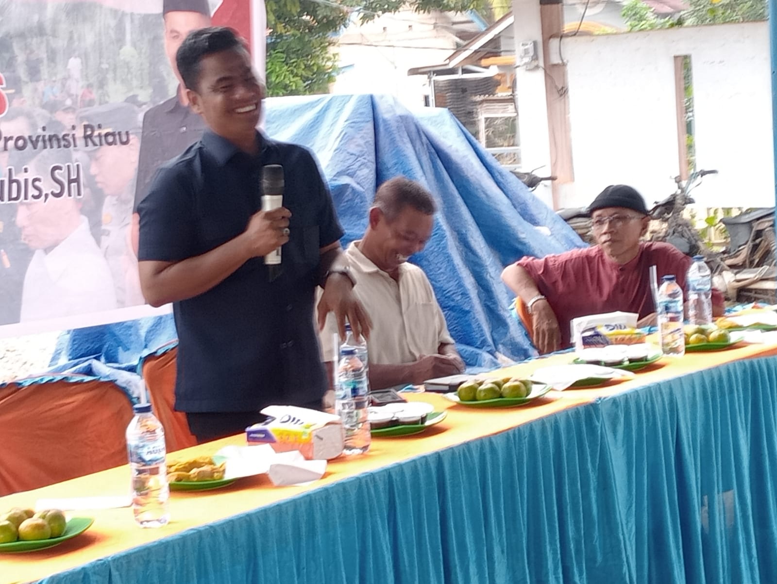 Wakil Ketua DPRD Riau H.Budiman Lubis SH Janji  Perjuangkan Aspirasi Masyarakat