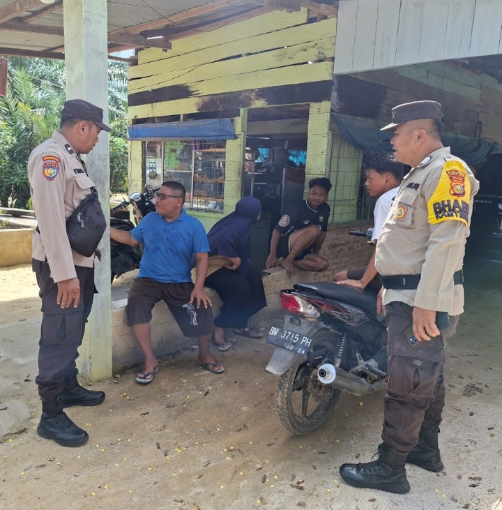 Polsek Rimba Melintang Kembali Gelar KRYD, Pastikan Wilayah Tetap Kondusif