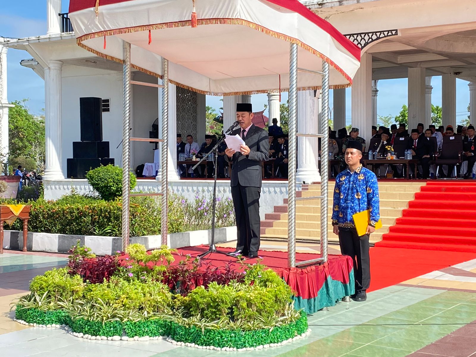 Peringatan Hari Otonomi Daerah ke-27 dan Hardiknas 2023 di Rokan Hilir Usung Tema Otonomi Daerah Maju Indonesia Unggul dan Merdeka Belajar