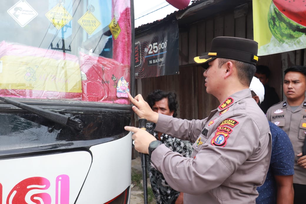 Kapolres Pelalawan Sosialisasikan 