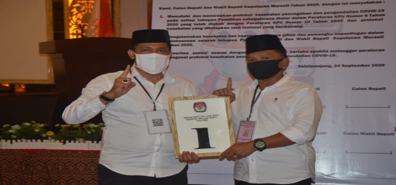 Dapat Nomor Urut 1, Paslon AOK: Ini Ketetapan dan Jawaban Doa Relawan