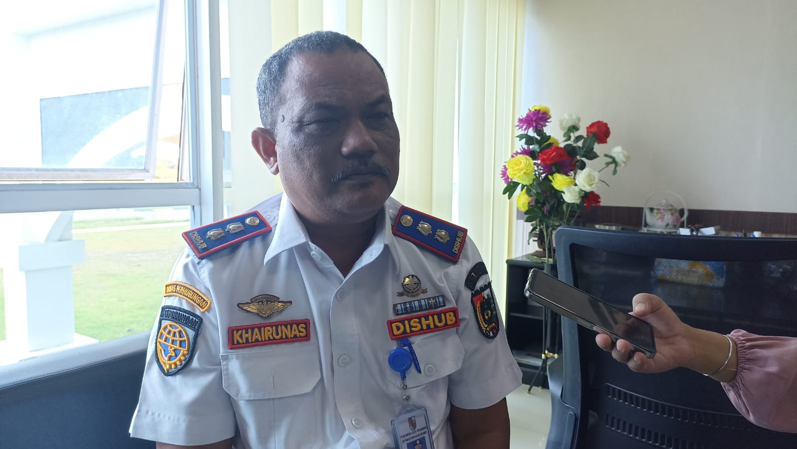 Dishub Pekanbaru Turunkan Petugas di Sejumlah Titik Pos Pengamanan Strategis