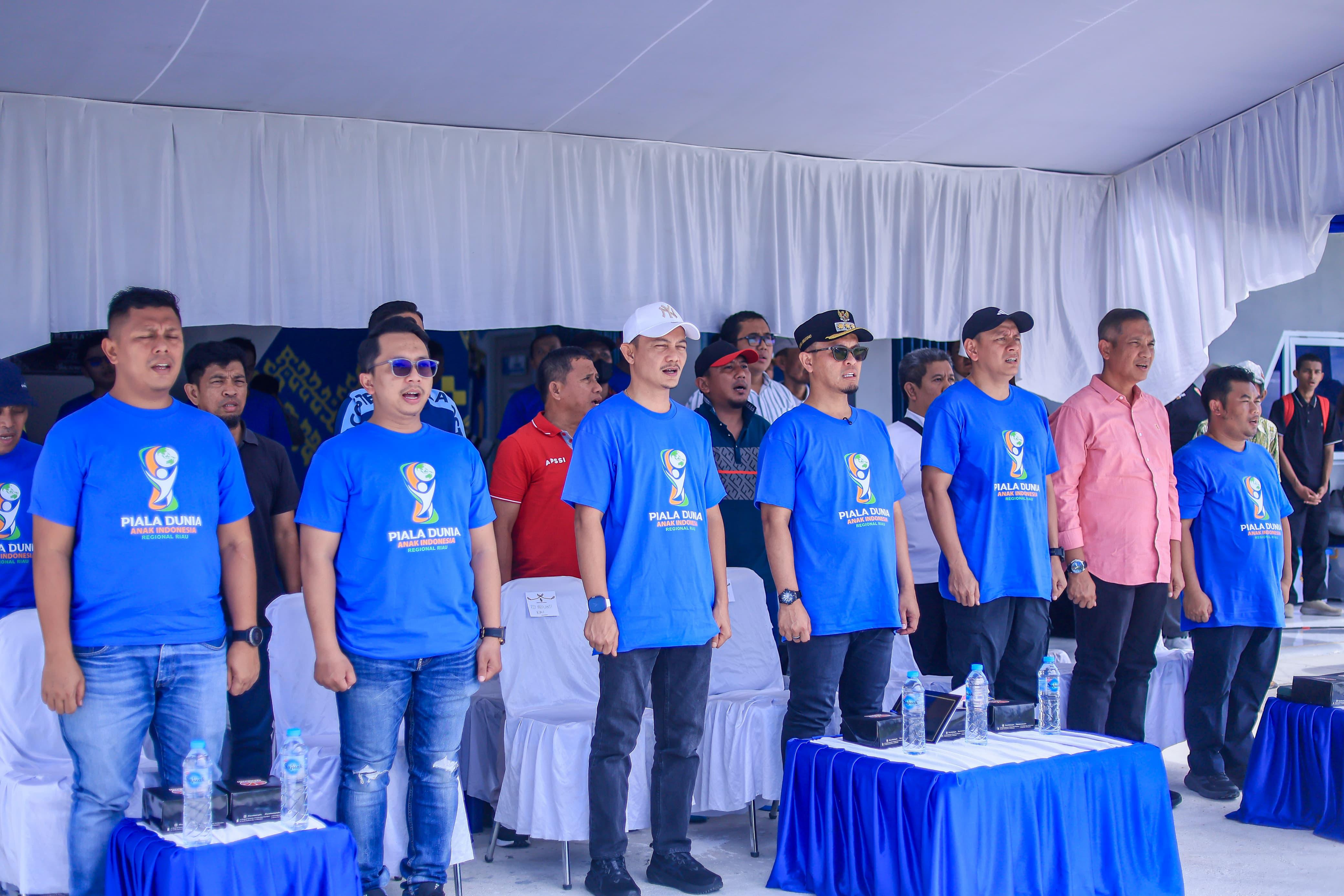 ‎Ketua Terpilih KONI Pekanbaru Ahmad Faisal Reza Apresiasi Piala Dunia Anak Regional Riau