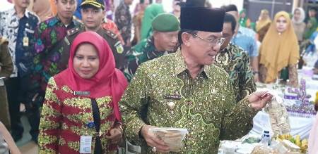 Bupati Inhil Buka Sekaligus Umumkan Pemenang Lomba Cipta Menu B2SA Berbasis Sumber Daya Lokal