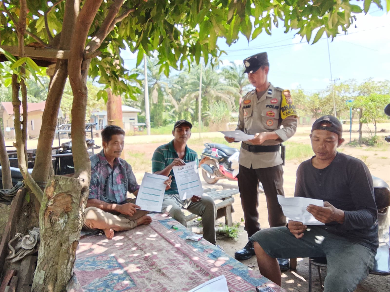 Polsek Rimba Melintang Intensifkan Patroli dan Himbauan Antisipasi Karhutla