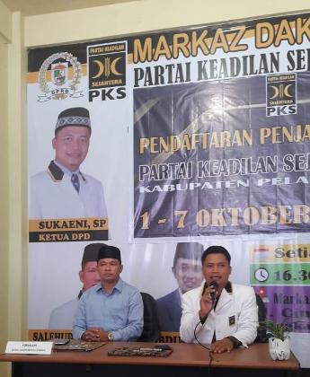 Pilkada Pelalawan 2020, H Husni Tamrin SH Ketua DPC Gerindra Daftar ke PKS